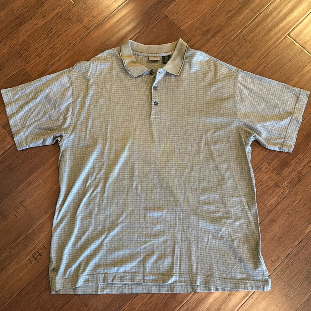 A[X]IST Men’s Khaki Polo Shirt - 2XB